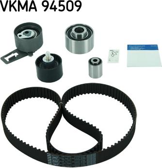 SKF VKMA 94509 - Комплект ременя ГРМ autozip.com.ua