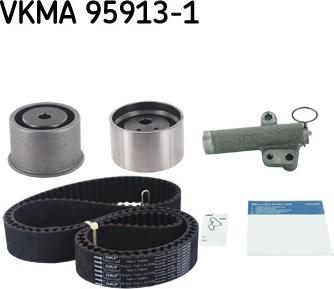 SKF VKMA 95913-1 - Комплект ременя ГРМ autozip.com.ua