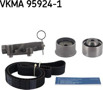 SKF VKMA 95924-1 - Комплект ременя ГРМ autozip.com.ua