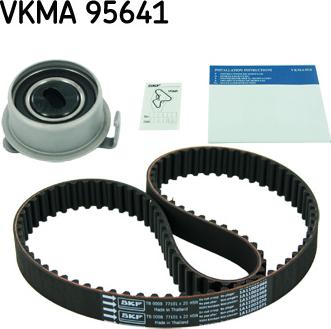 SKF VKMA 95641 - Комплект ременя ГРМ autozip.com.ua