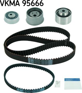 SKF VKMA 95666 - Комплект ременя ГРМ autozip.com.ua