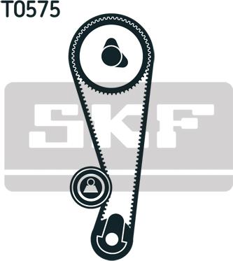 SKF VKMA 97505 - Комплект ременя ГРМ autozip.com.ua