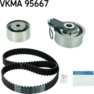 SKF VKMA 95667 - Комплект ременя ГРМ autozip.com.ua