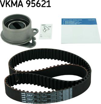 SKF VKMA 95621 - Комплект ременя ГРМ autozip.com.ua