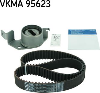 SKF VKMA 95623 - Ремонтний комплект для заміни паса  газорозподільчого механізму autozip.com.ua