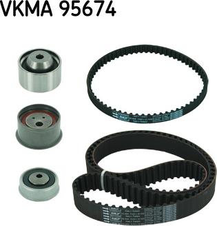 SKF VKMA 95674 - Комплект ременя ГРМ autozip.com.ua