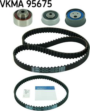 SKF VKMA 95675 - Комплект ременя ГРМ autozip.com.ua