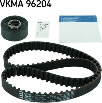 SKF VKMA 96204 - Комплект ременя ГРМ autozip.com.ua