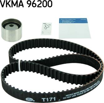 SKF VKMA 96200 - Комплект ременя ГРМ autozip.com.ua