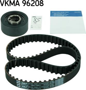 SKF VKMA 96208 - Комплект ременя ГРМ autozip.com.ua
