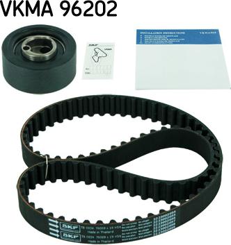 SKF VKMA 96202 - Комплект ременя ГРМ autozip.com.ua