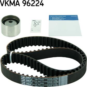 SKF VKMA 96224 - Комплект ременя ГРМ autozip.com.ua