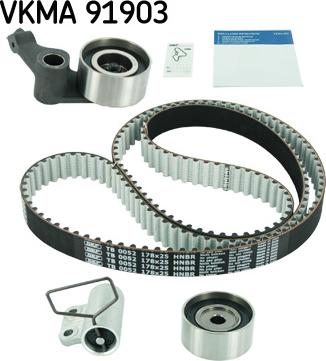 SKF VKMA 91903 - Комплект ременя ГРМ autozip.com.ua