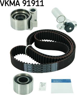 SKF VKMA 91911 - Комплект ременя ГРМ autozip.com.ua