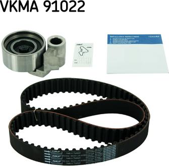 SKF VKMA 91022 - Комплект ременя ГРМ autozip.com.ua