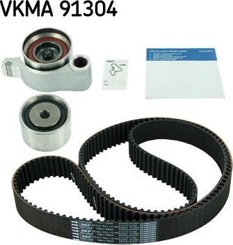 SKF VKMA 91304 - Комплект ременя ГРМ autozip.com.ua