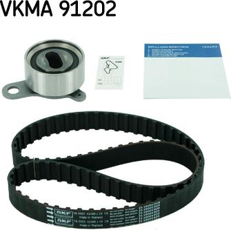SKF VKMA 91202 - Комплект ременя ГРМ autozip.com.ua
