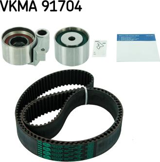 SKF VKMA 91704 - Комплект ременя ГРМ autozip.com.ua