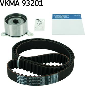 SKF VKMA 93201 - Комплект ременя ГРМ autozip.com.ua