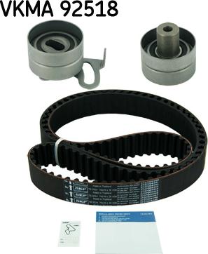 SKF VKMA 92518 - Комплект ременя ГРМ autozip.com.ua