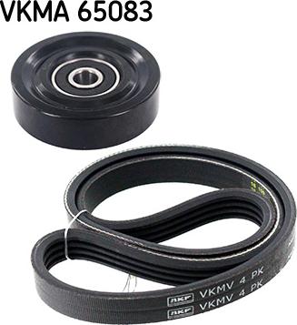 SKF VKMA 65083 - Поликлиновий ремінний комплект autozip.com.ua