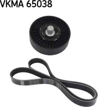 SKF VKMA 65038 - Поликлиновий ремінний комплект autozip.com.ua