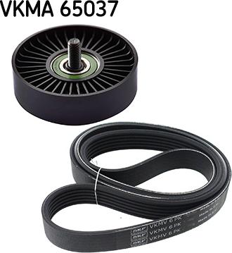 SKF VKMA 65037 - Поликлиновий ремінний комплект autozip.com.ua