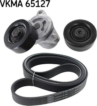 SKF VKMA 65127 - Поликлиновий ремінний комплект autozip.com.ua