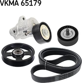 SKF VKMA 65179 - Поликлиновий ремінний комплект autozip.com.ua