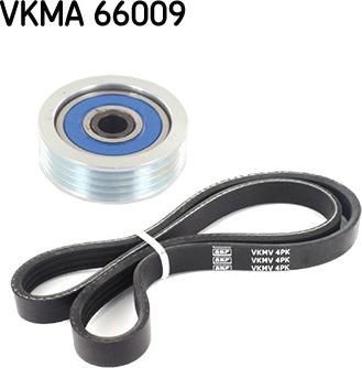 SKF VKMA 66009 - Поликлиновий ремінний комплект autozip.com.ua