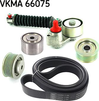 SKF VKMA 66075 - Поликлиновий ремінний комплект autozip.com.ua