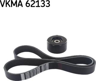 SKF VKMA 62133 - Поликлиновий ремінний комплект autozip.com.ua