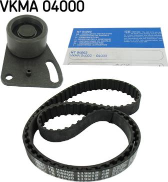 SKF VKMA 04000 - Комплект ременя ГРМ autozip.com.ua