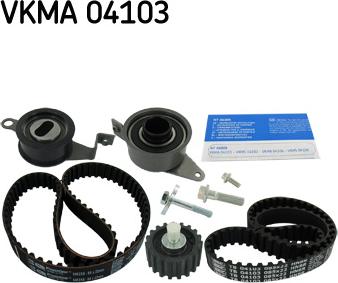 SKF VKMA 04103 - Комплект ременя ГРМ autozip.com.ua