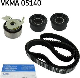 SKF VKMA 05140 - Комплект ременя ГРМ autozip.com.ua