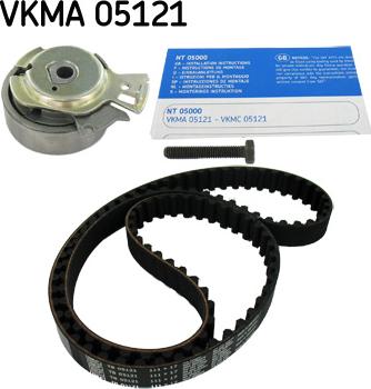SKF VKMA 05121 - Комплект ременя ГРМ autozip.com.ua