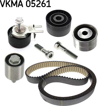 SKF VKMA 05261 - Комплект ременя ГРМ autozip.com.ua