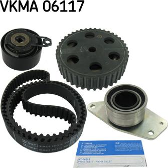 SKF VKMA 06117 - Комплект ременя ГРМ autozip.com.ua