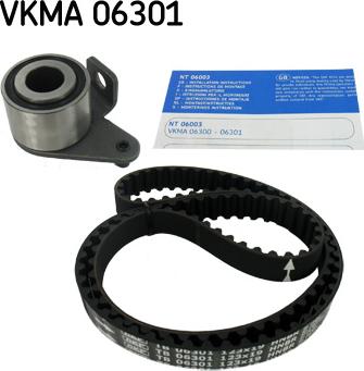 SKF VKMA 06301 - Комплект ременя ГРМ autozip.com.ua
