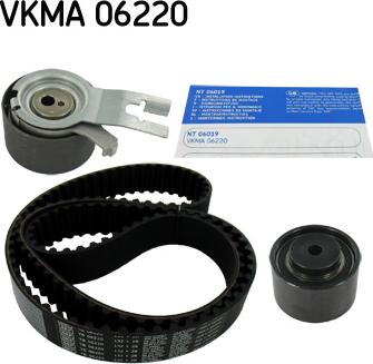 SKF VKMA 06220 - Комплект ременя ГРМ autozip.com.ua