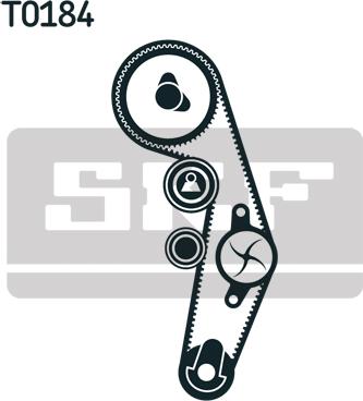 SKF VKMA 01943 - Комплект ременя ГРМ autozip.com.ua