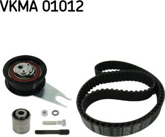 SKF VKMA 01012 - Комплект ременя ГРМ autozip.com.ua