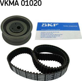 SKF VKMA 01020 - Комплект ременя ГРМ autozip.com.ua