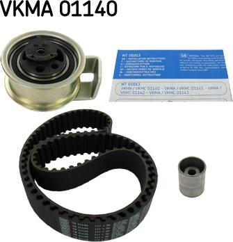 SKF VKMA 01140 - Комплект ременя ГРМ autozip.com.ua