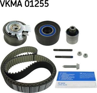 SKF VKMA 01255 - Комплект ременя ГРМ autozip.com.ua