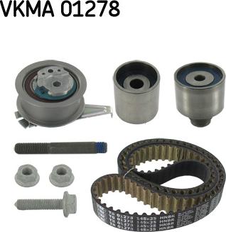 SKF VKMA 01278 - Комплект ременя ГРМ autozip.com.ua