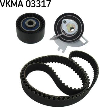 SKF VKMA 03317 - Комплект ременя ГРМ autozip.com.ua