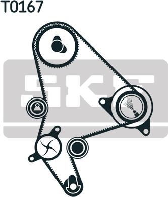 SKF VKMC 03247 - Водяной насос  комплект зубчатого ремня Пр-во SKF autozip.com.ua