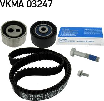 SKF VKMA 03247 - Комплект ременя ГРМ autozip.com.ua