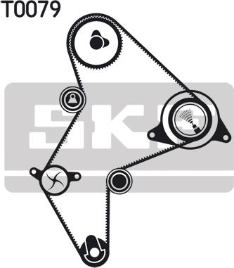 SKF VKMC 03251 - Водяний насос + комплект зубчатого ременя autozip.com.ua